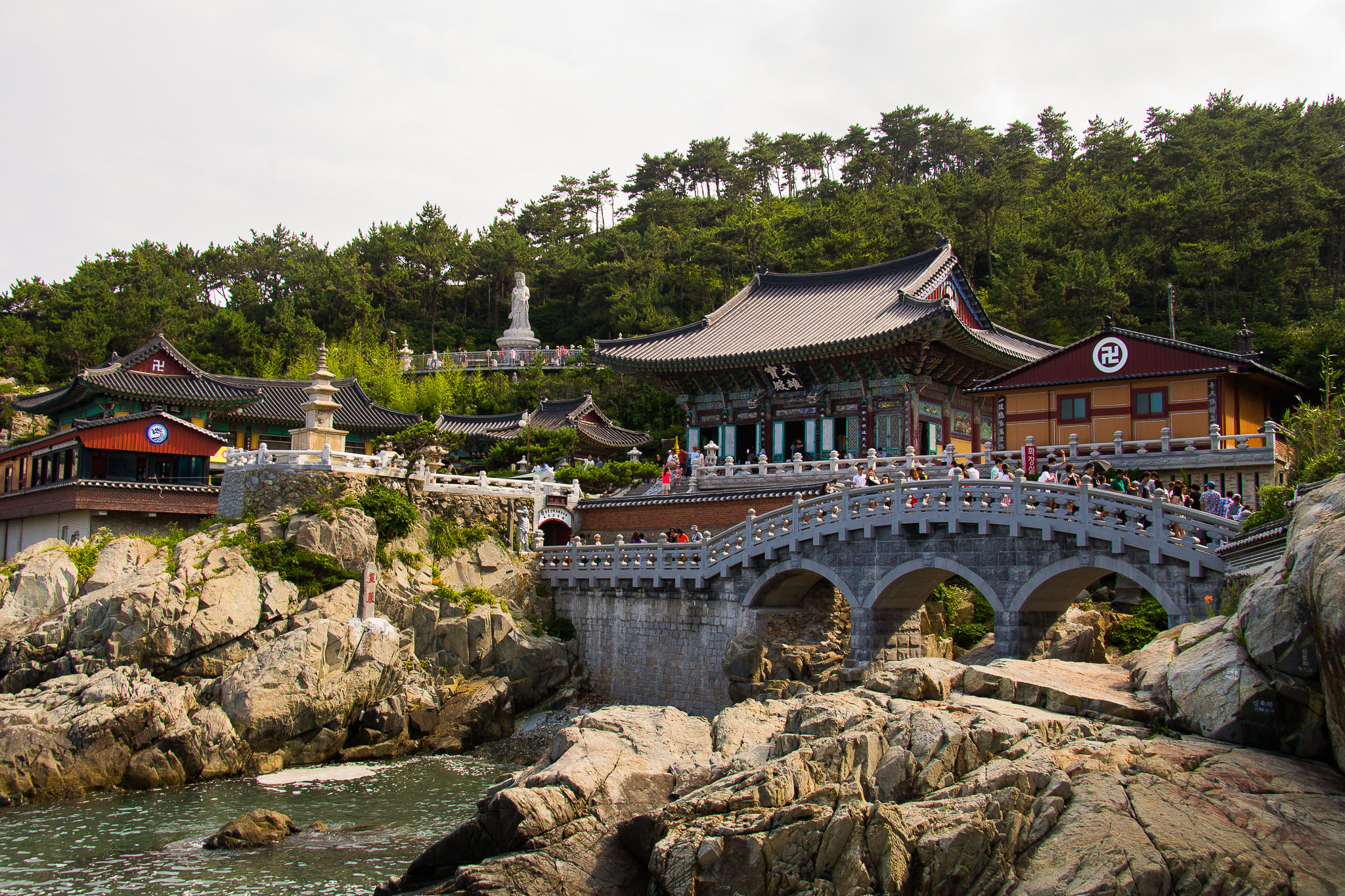 Haedong Yonggungsa temple in Busan