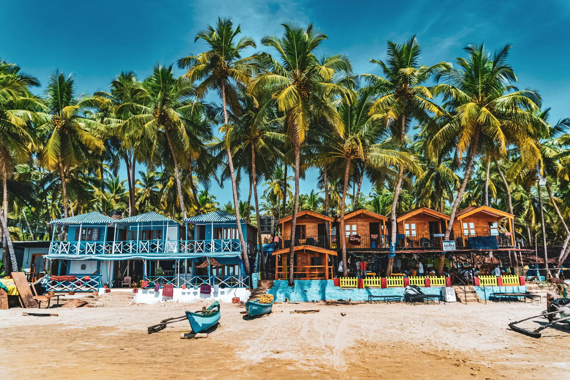 Goa beach at sunset